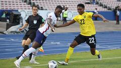 Timothy Weah adelant&oacute; al cuadro norteamericano, pero no lograron mantener la ventaja y Jamaica les empat&oacute; con un golazo de Michail Antonio.