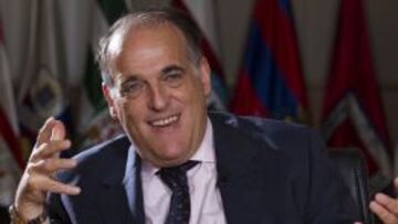 Tebas, presidente de LaLiga, ya ha mostrado su desacuerdo con las normas de Villar.