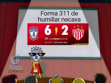 América y Necaxa son víctimas del humor de los memes
