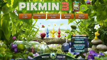 Así se veía la web oficial de Pikmin 3 en 2019 | LotPots