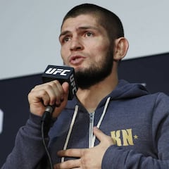 Nurmagomedov, abierto una pelea de box ante Mayweather