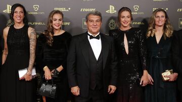 Soccer Football - The Ballon d'Or Awards - Theatre du Chatelet, Paris, France - November 29, 2021 FC Barcelona president Joan Laporta before the awards REUTERS/Benoit Tessier