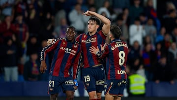 27/02/26 PARTIDO PRIMERA DIVISION JORNADA 26
LEVANTE - ALAVES
SEGUNDO GOL CARLOS ESPI 2-0 ALEGRIA