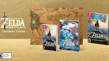 Confirmada la Explorer Edition de Zelda Breath of the Wild