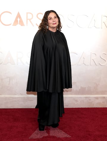 Tessa Ross posa en la alfombra roja del Dolby Theatre.