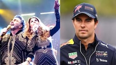 Checo Pérez recibe tributo en Guadalajara de Lucero y Mijares