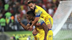 Berrío marca en triunfo de Flamengo y lleva dos en Liga