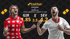 Girona FC vs. Sevilla FC: horario, dónde ver, pronósticos y clasificación