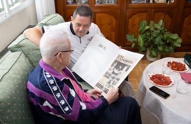 AS celebra con el socio número 1 del Real Madrid sus 100 años