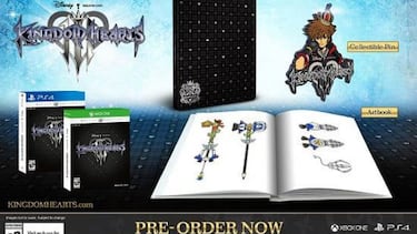 Así son las ediciones coleccionista de Kingdom Hearts 3