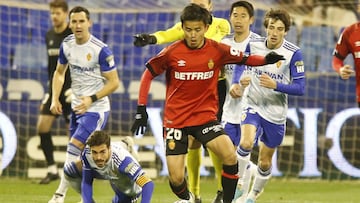 Shinji Kagawa and Zaragoza come out on top in Copa del Rey battle with Take Kubo's Mallorca