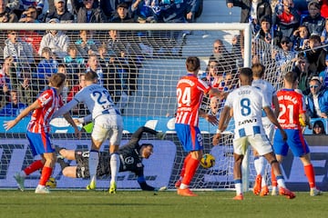 El Legans bati al Atltico de Madrid con un gol de Nastasic.