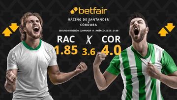 Racing de Santander vs. Córdoba: horario, dónde ver, pronósticos y clasificación