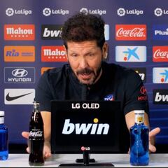Simeone explica la razón por la que a día de hoy Morata y Diego Costa no pueden jugar juntos