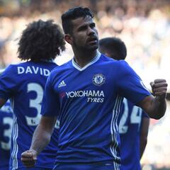 Diego Costa ha dado más de un tercio de los puntos al Chelsea
