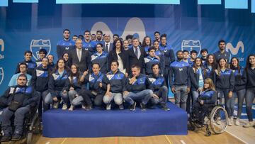 08/05/19
RENOVACION PATROCINIO ENTRE MOVISTAR TELEFONICA Y EL CLUB DE BALONCESTO ESTUDIANTES
EMILIO GAYO, PRESIDENTE DE TELEFONICA ESPA?A
FERNANDO GALINDO, PRESIDENTE DE MOVISTAR ESTUDIANTES
MIGUEL ANGEL BUFALA, PRESIDENTE CLUB ESTUDIANTES