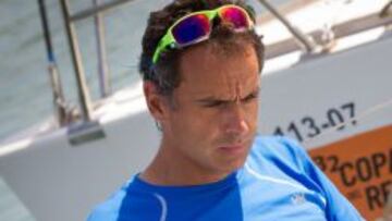 Juan Luis Páez, navegante del Soto 40 Vamos Spain, gran favorito de la regata.