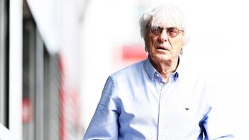 Benie Ecclestone, en contra del 'Halo'.