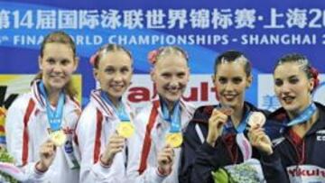 Andrea Fuentes y Ona Carbonell, bronce dúo libre