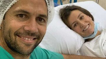 Verdasco y Ana Boyer, orgullosos padre de Mateo, su segundo hijo