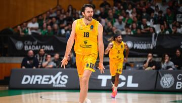 La prórroga sonríe al Gran Canaria en el Olímpic de Badalona