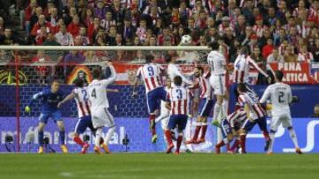 El partido de ida se jugó en el Vicente Calderón, y el resultado fue 0-0, por lo que quedaba todo por decidirse en la vuelta.