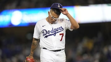 Julio Urías no pudo sostener las actuaciones que tuvo en su temporada de 20 victorias.