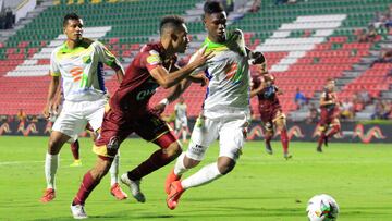 Tolima y Huila igualan sin goles en el clásico