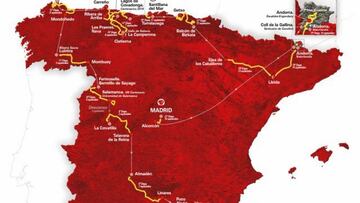 Vuelta a España 2018: etapas, perfiles y recorrido