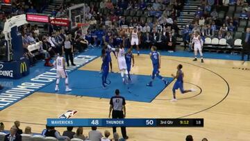 Paul George cabalga a lo alto del Top-5 con un mate brutal