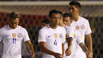 Los 7 jugadores de la Roja que podrían perderse el duelo con Ecuador