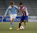 El Atlético juvenil ganó 1-2 en Malmoe y ya está clasificado