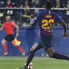 Umtiti, desnudado en Villarreal