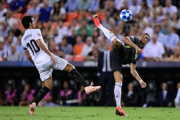 Cristiano Ronaldo y Daniel Parejo.