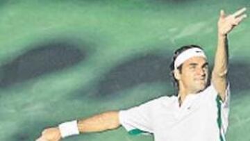 <b>HACIENDO HISTORIA. </b>Federer sigue dibujando rachas históricas.