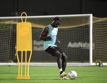 Primer entrenamiento en campo de la Selección Colombia de cara al amistoso ante Paraguay en Fort Lauderdale.