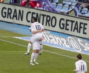 James uno de los más destacados en la victoria sobre el Getafe 