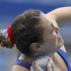 Natalia Duco queda novena y pasa a la final del lanzamiento de bala