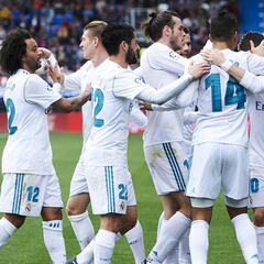 Resumen y goles del Eibar - Real Madrid de Liga Santander