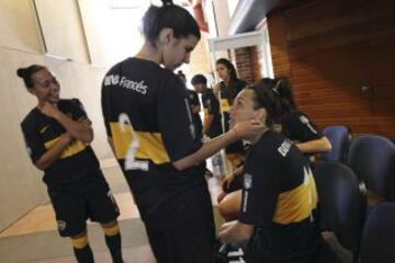 Las futbolistas de Boca Juniors