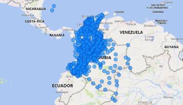 Mapa de casos y muertes por coronavirus por departamentos en Colombia: hoy, 22 de noviembre