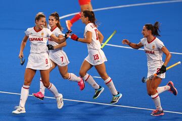 Nueva victoria en Hockey femenino por 2-0 frente a China. Los goles fueron de Berta Bonastre y María López.
