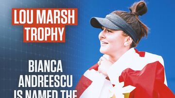 Andreescu supera a Bouchard en el ranking y las redes sociales