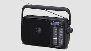 Radio Panasonic RF-2400DEG-K disponible en Amazon.
