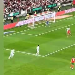 Joao Félix le arruina a Cristiano una obra maestra