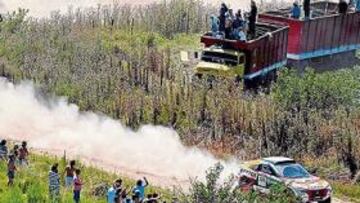 <b>COMO UN RALLY DEL MUNDIAL. </b>El público está siendo el gran protagonista del arranque de este Dakar suramericano, con una presencia masiva en los tramos.