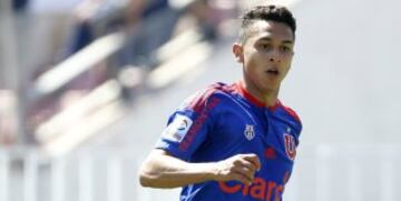 Llegó junto a Villarroel, pero se quedó en el club. Debutó en el primer equipo en marzo de este año ante Colo Colo y luego sumó minutos ante Católica y La Calera. Aún está por ver si logra explotar sus condiciones.