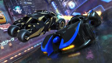 El Batmóvil ya disponible en Rocket League