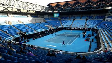 Instalaciones de Melbourne Park, del Open de Australia.