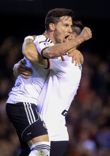 Piatti celebra el 3-0.